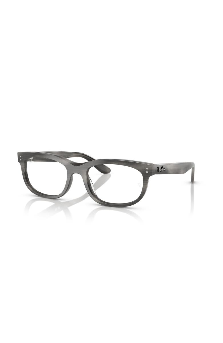 Ray-Ban 54mm Rectangle optical glasses, Main, color, Grey