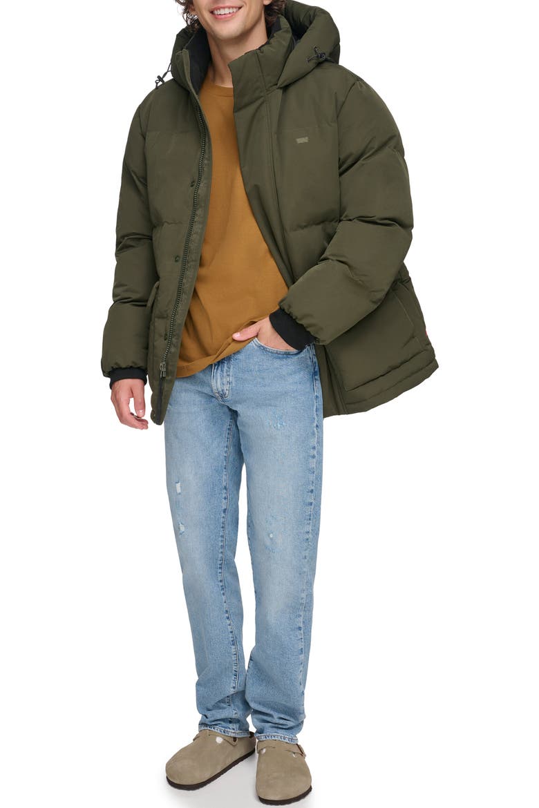 Arctic Cloth Heavyweight Parka, Alternate, color, OLIVE