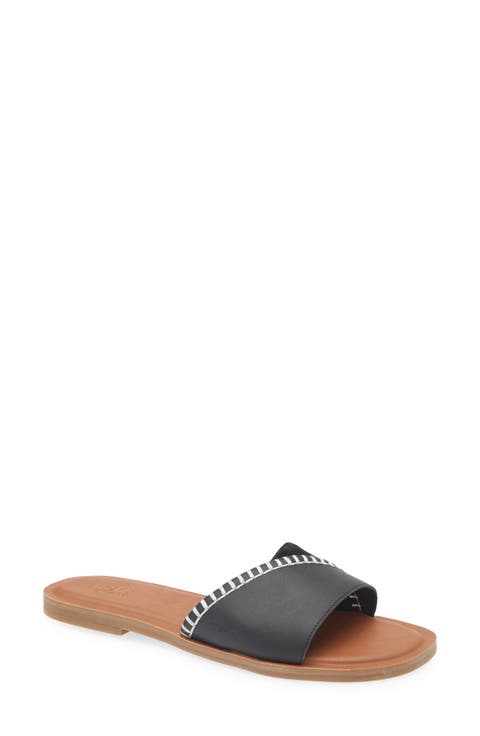 Shea Leather Slide Sandal (Women)