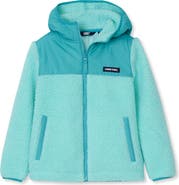 Lands' End Kids High Pile Fleece Hooded Jacket