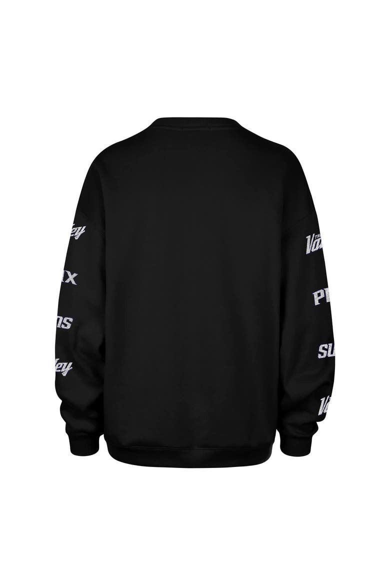 Women's '47  Black Phoenix Suns 2025/26 City Edition Go Big Oversized Sweatshirt, Alternate, color, Black