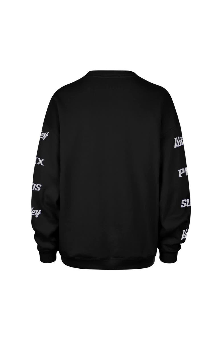 '47 Women's '47  Black Phoenix Suns 2025/26 City Edition Go Big Oversized Sweatshirt, Alternate, color, Black