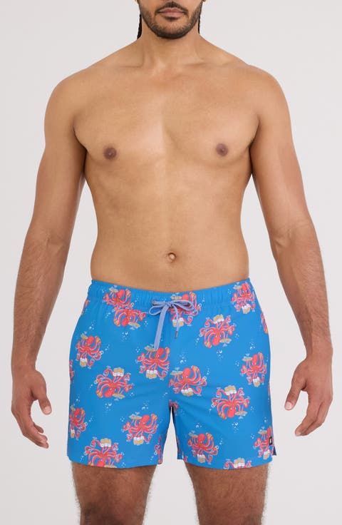 Oh Buoy 2N1 5-Inch Volley Swim Trunks