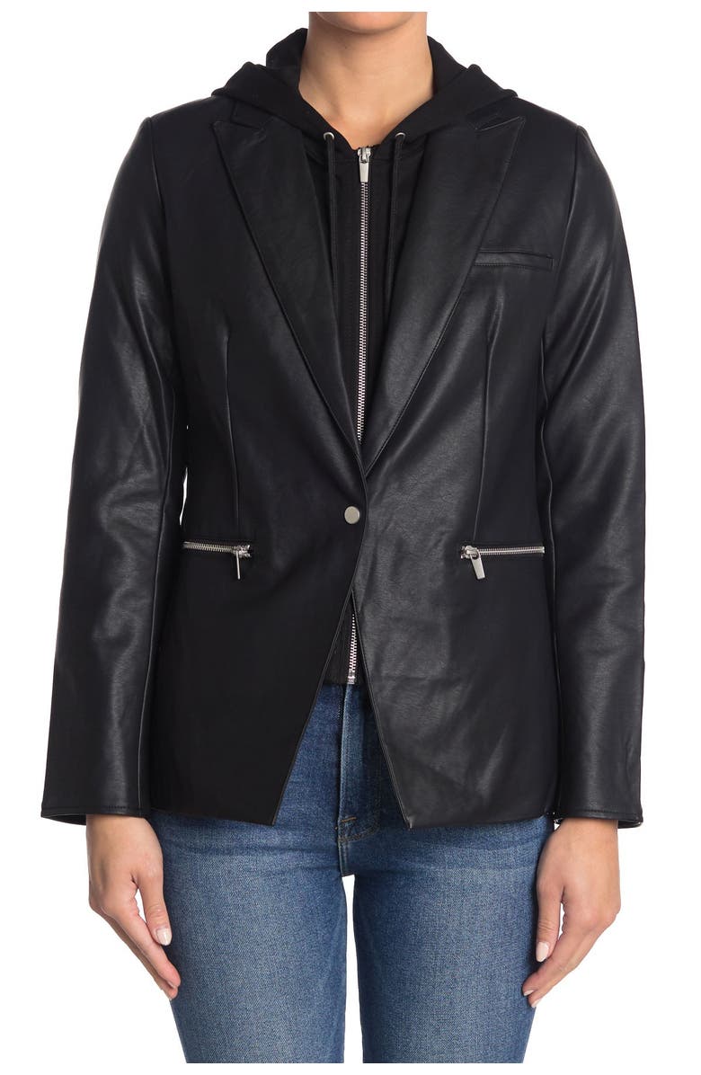 Love Token Owen Faux Leather Jacket, Alternate, color, 