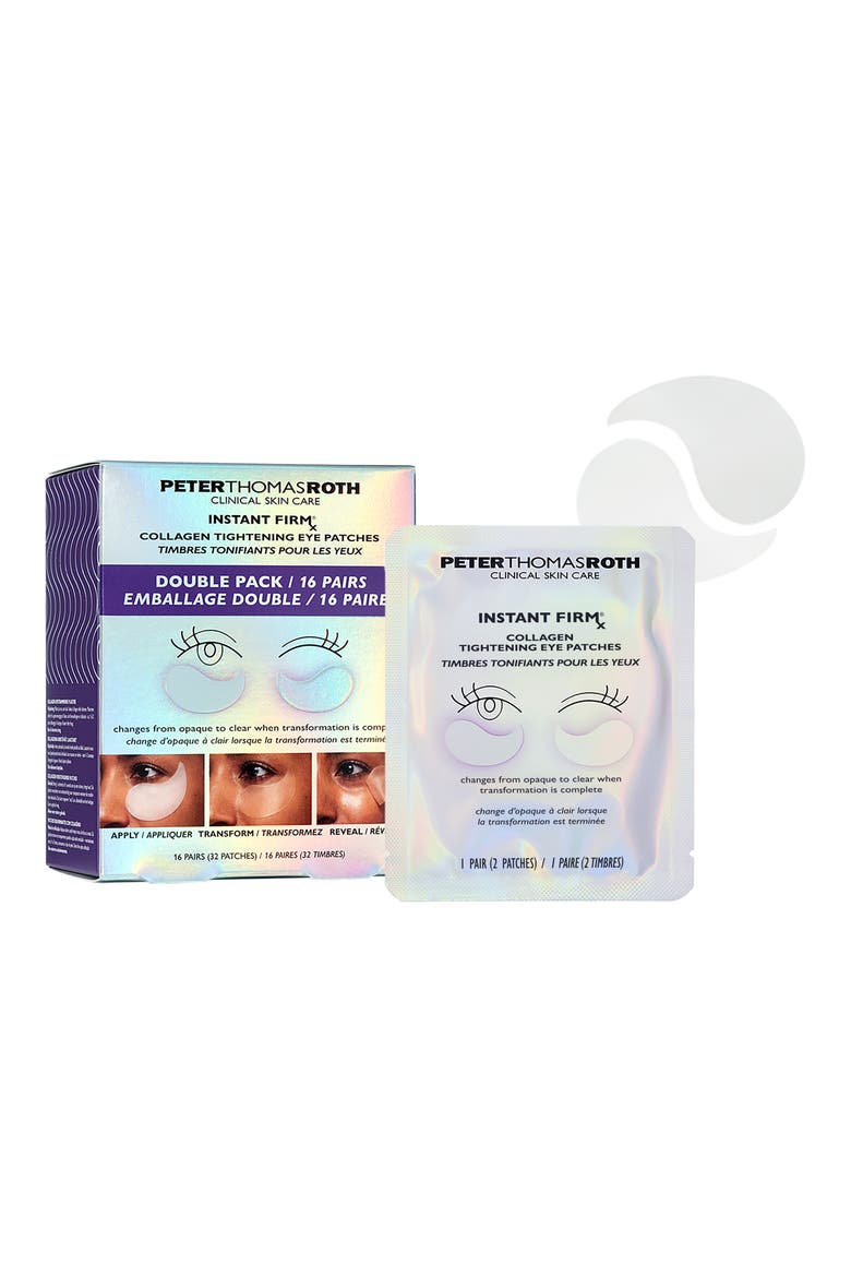 Instant FirmX Collagen Eye Patches, Main, color, NO COLOR
