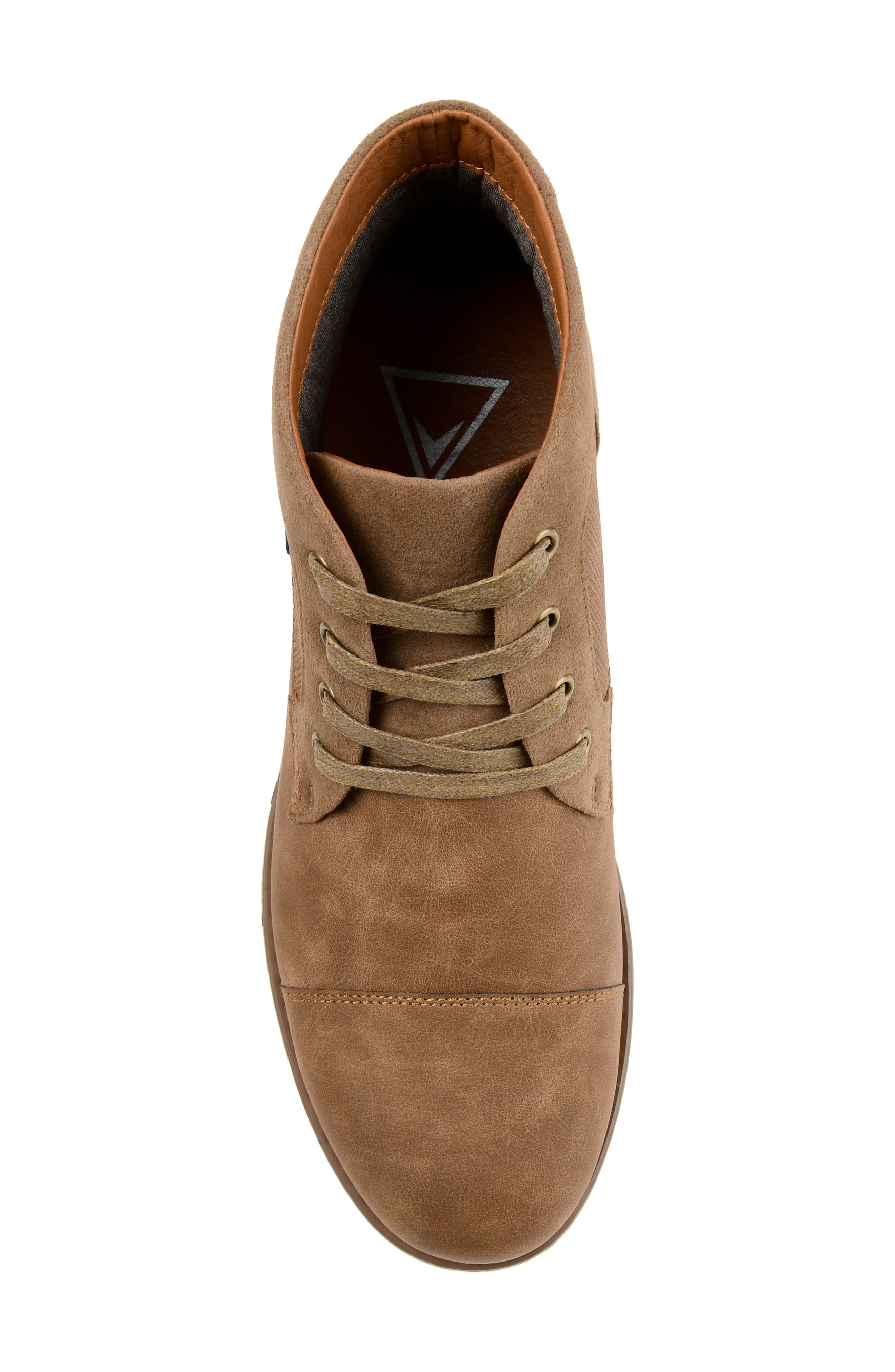 VANCE CO Austin Cap Toe Chukka Boot - Wide Width, Alternate, color, Tan
