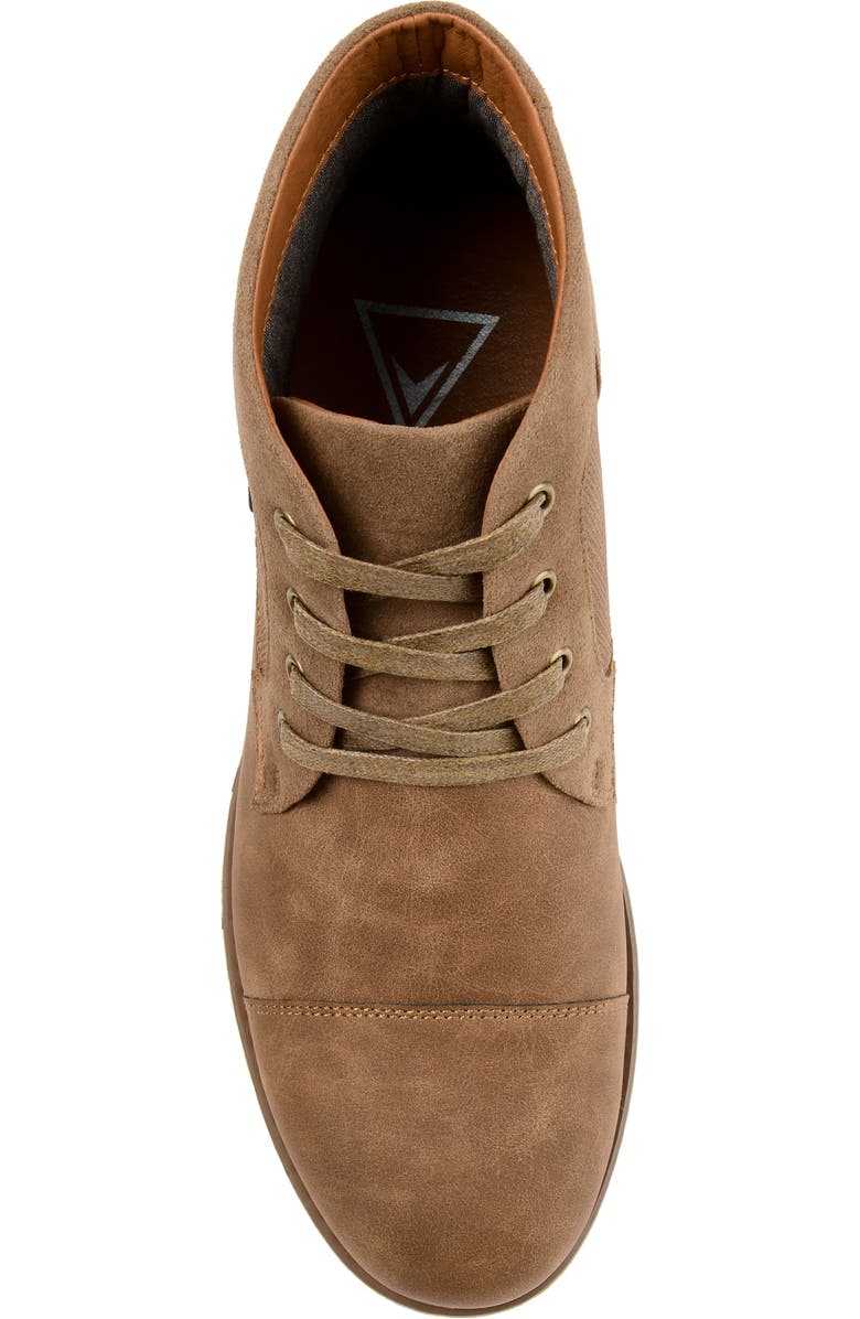 VANCE CO Austin Cap Toe Chukka Boot - Wide Width, Alternate, color, Tan