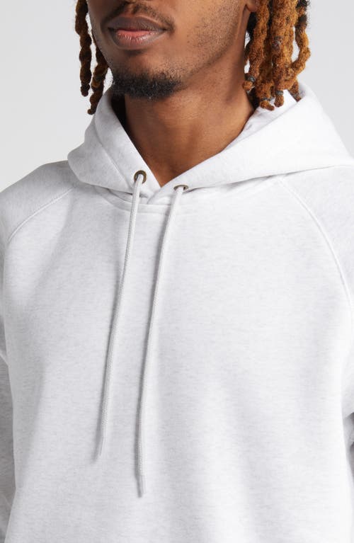 Carhartt Work In Progress Chase Fleece Hoodie In Gray
