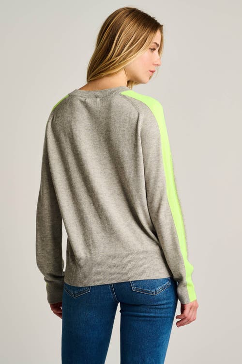 Lisa Todd Stripefull Sweater In Gray