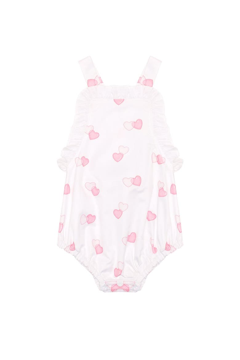 Sweetheart Woven Summer Bubble - Baby, Main, color, Pink