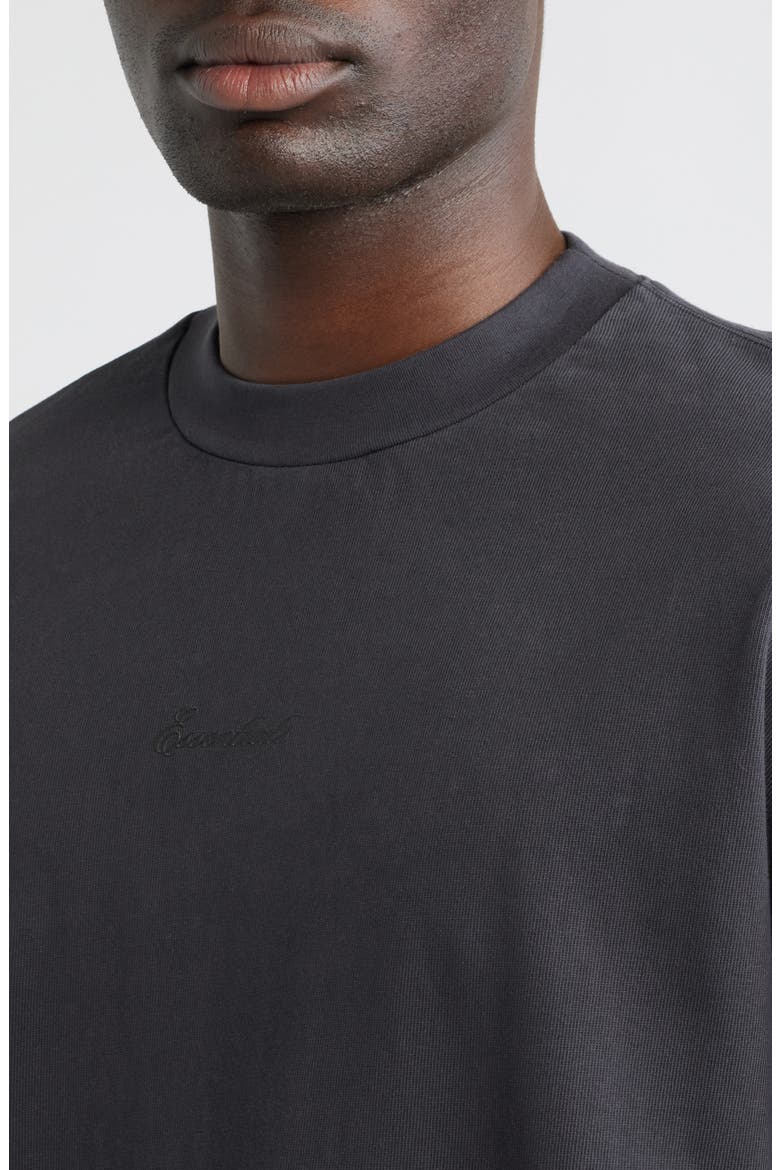 Signature '90s Long Sleeve Logo T-Shirt, Alternate, color, FADED BLACK