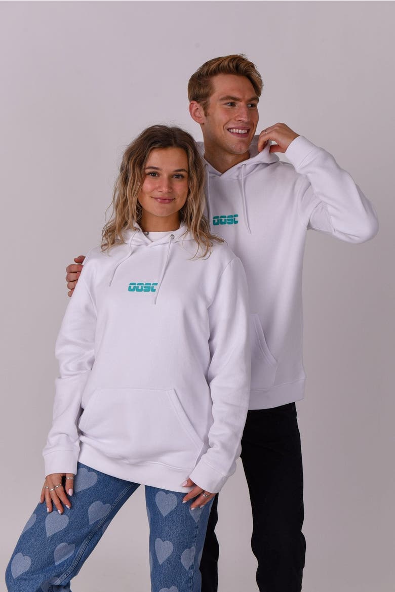 Retro OOSC Hoodie - White, Alternate, color, White