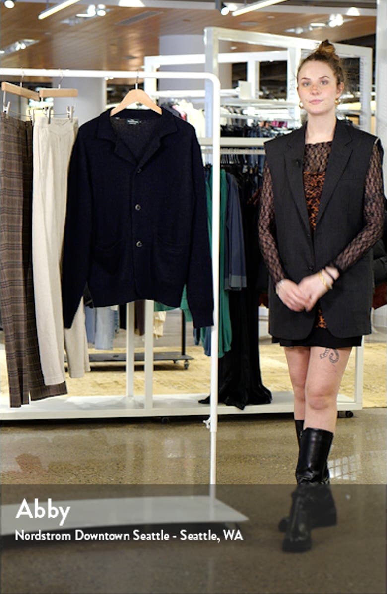 West Eyreton Cotton Blend Cardigan, sales video thumbnail