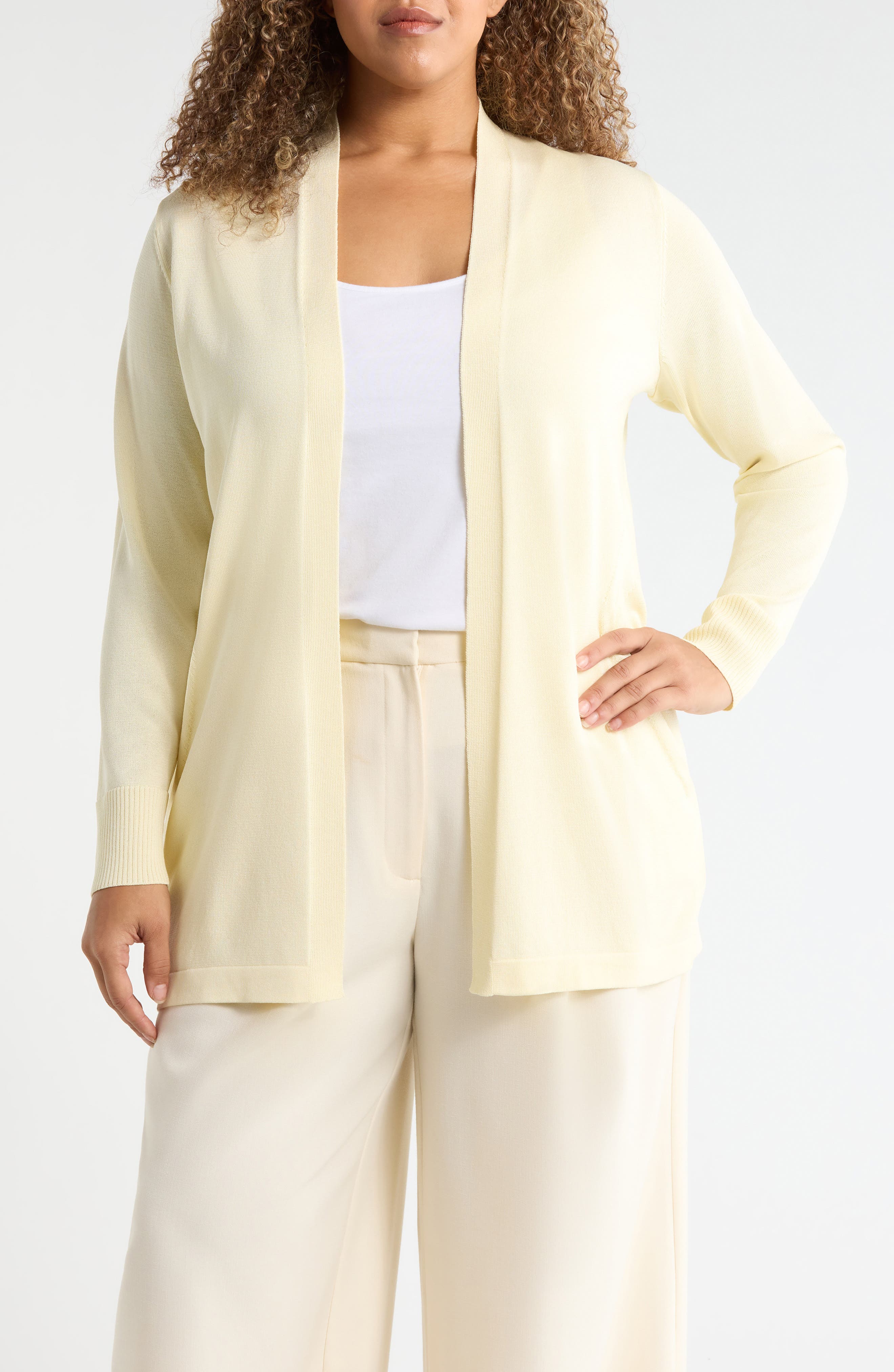 Kissing Front Pocket Cardigan