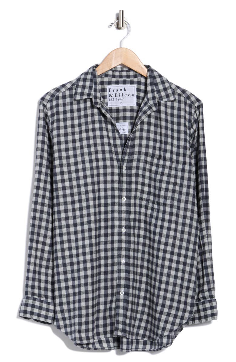 Frank & Eileen Joedy Boyfriend Button-Up Shirt, Alternate, color, Check