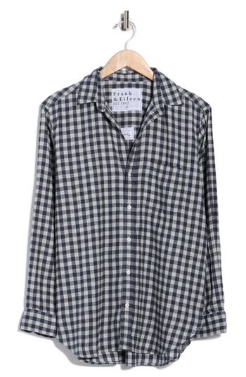 Frank & Eileen Joedy Boyfriend Button-up Shirt In Multi