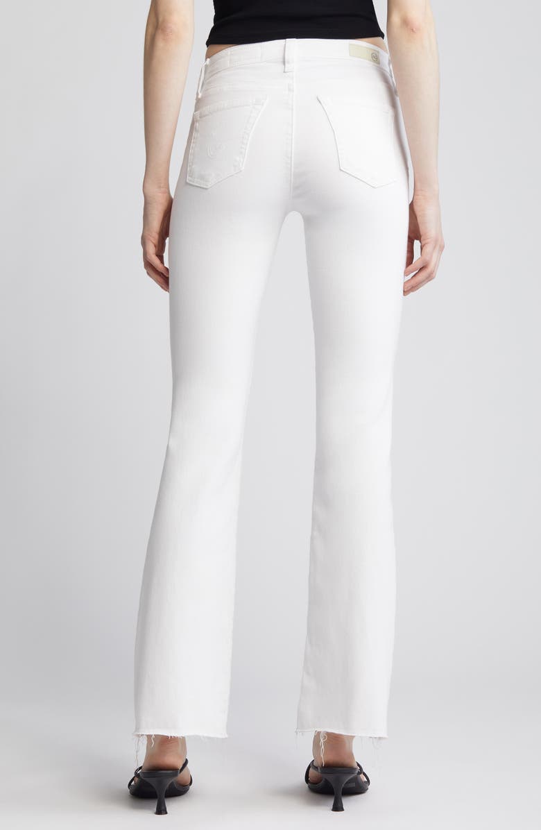 AG Angel Raw Hem Mid Rise Bootcut Jeans, Alternate, color,