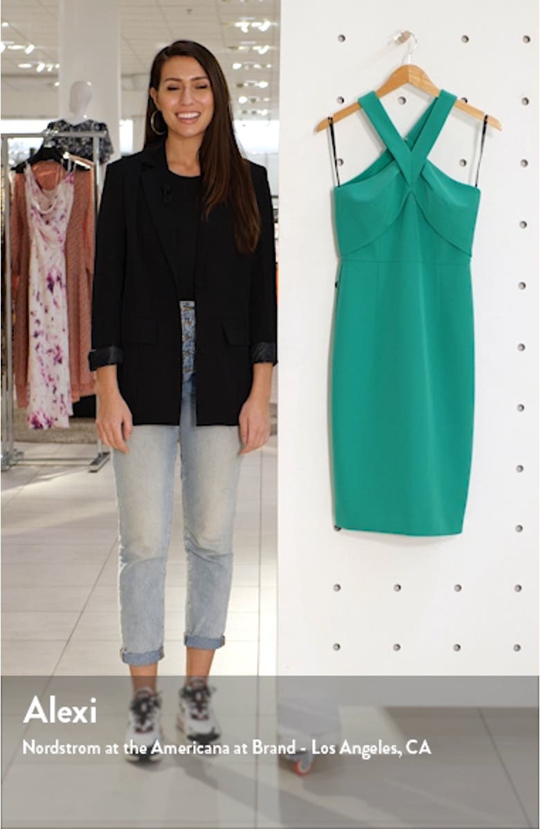 Halter Neck Sleeveless Dress, sales video thumbnail