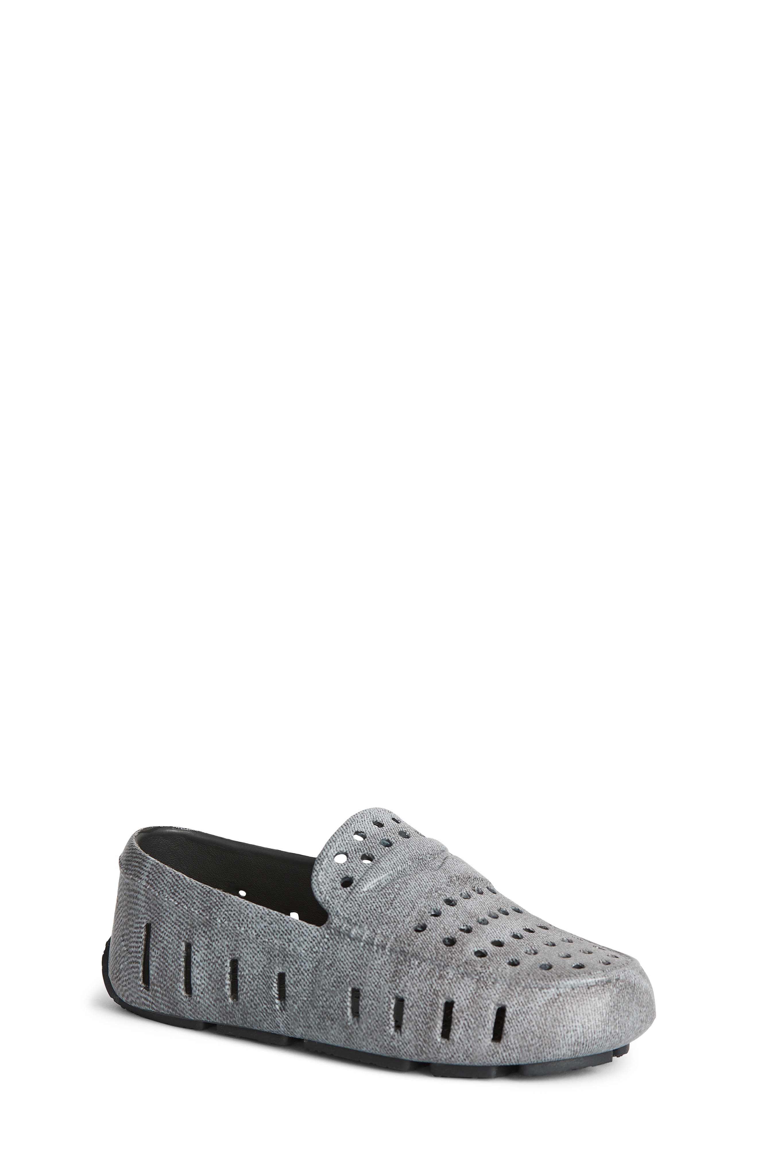 BLACK GREY DENIM