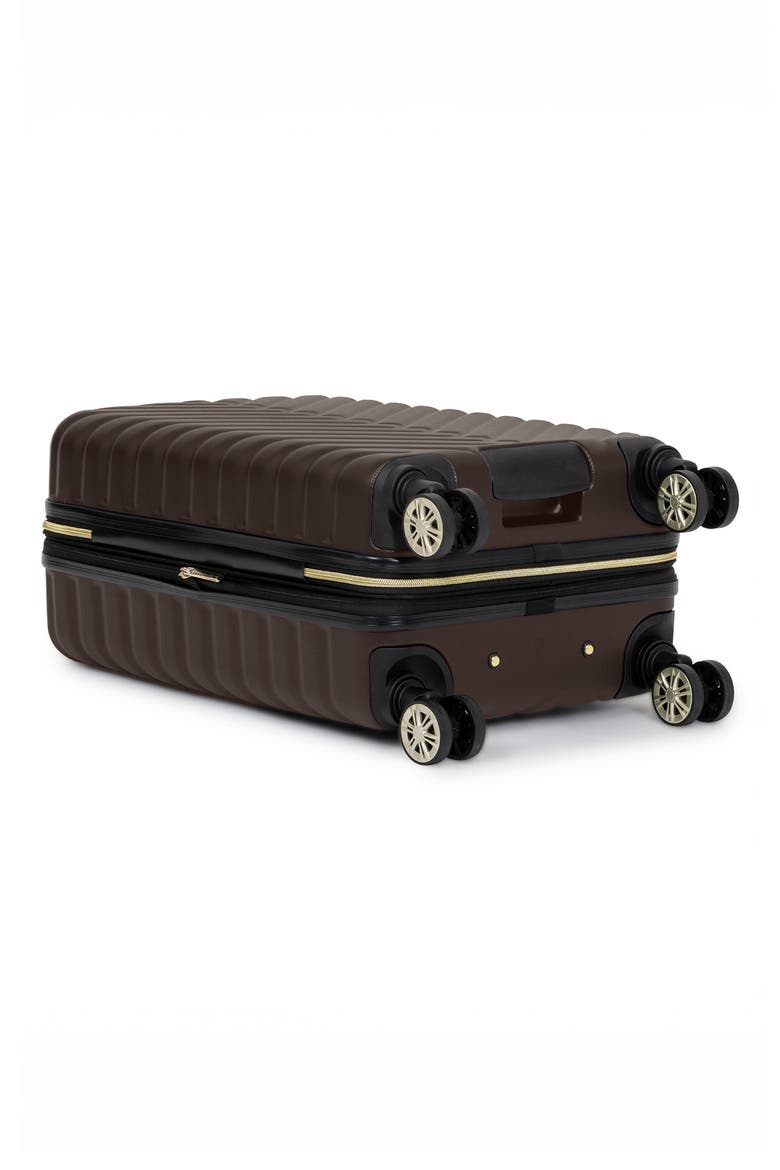 Madison Square 2-Piece Hardside Carry-On Luggage & Backpack Set, Alternate, color, CHOCOLATE BROWN