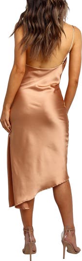 Cyprus Satin Slipdress
