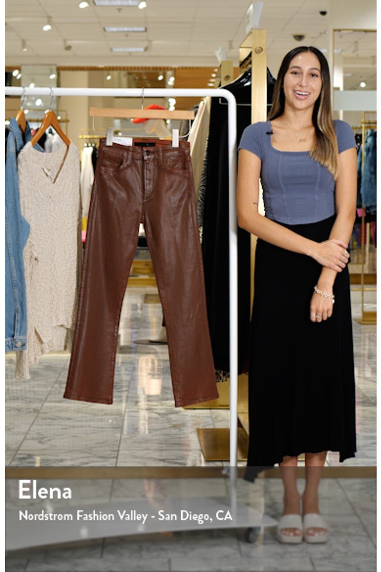 The Callie Coated High Waist Ankle Bootcut Jeans video