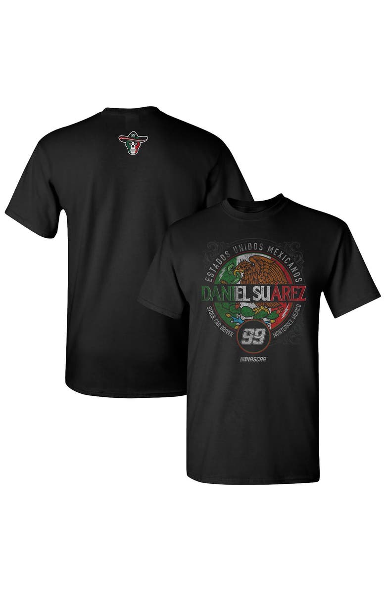 Trackhouse Racing Team Collection Men's Trackhouse Racing Team Collection  Black Daniel Suarez  Pancho T-Shirt, Main, color, 