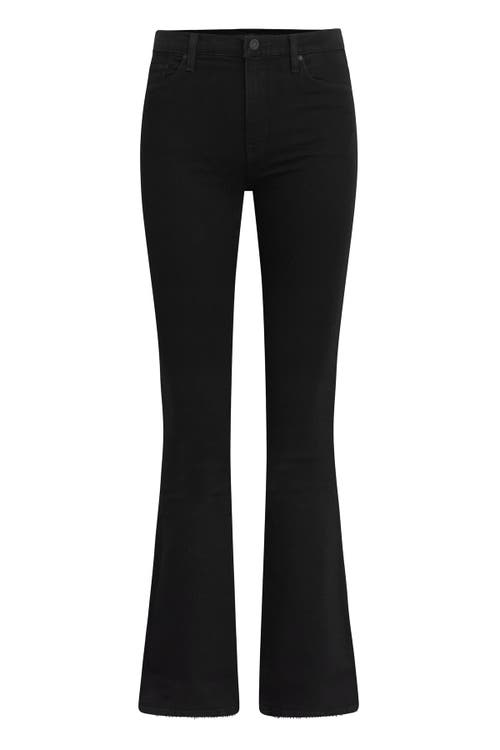 Hudson Jeans Barbara High Rise Bootcut In Black