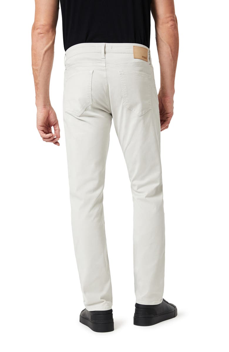 Mavi Jeans Zach Straight Leg Stretch Twill Pants, Alternate, color, Oyster Mushroom Luxe Twill