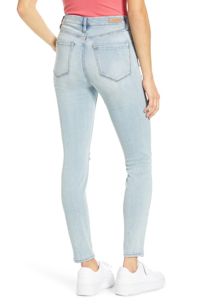 BLANKNYC The Great Jones High Waist Ripped Jeans, Alternate, color, 