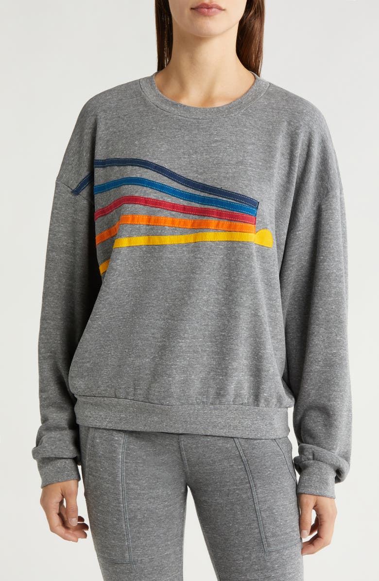 Aviator Nation Daydream Appliqué Relaxed Fit Graphic Sweatshirt