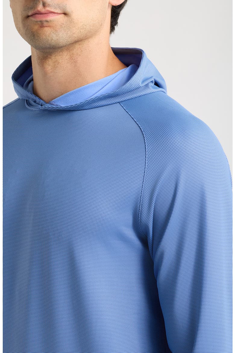 Pine Performance Hoodie, Alternate, color, BALI BLUE