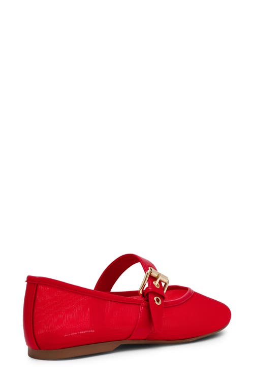 Dolce Vita Dv By Mulaney Mary Jane Flat In Red