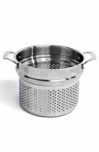 Professional Tri-Ply Stainless Steel Pasta Strainer