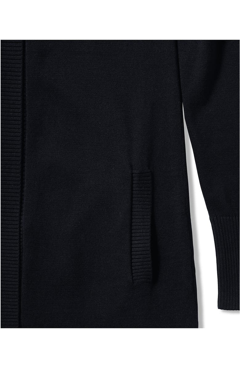Lands
 End Cotton Modal Shawl Collar Cardigan Sweater, Alternate, color, 