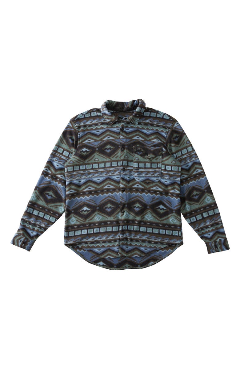 Billabong Furnace Recycled Polyester Shirt Jacket, Main, color, 