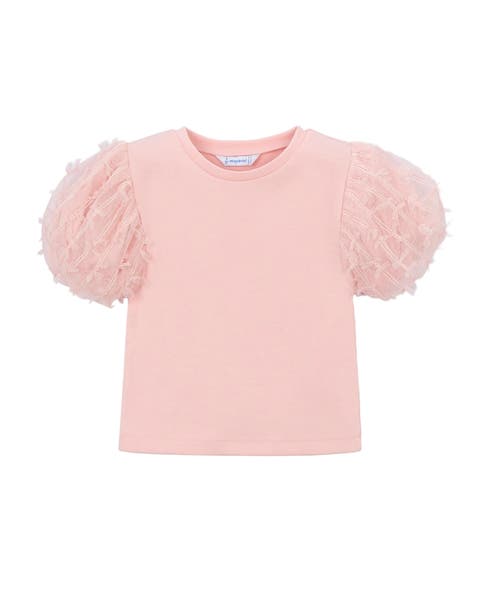 Top With Puff Sleeves