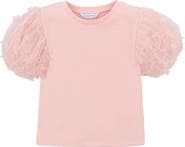 Mayoral Top With Puff Sleeves