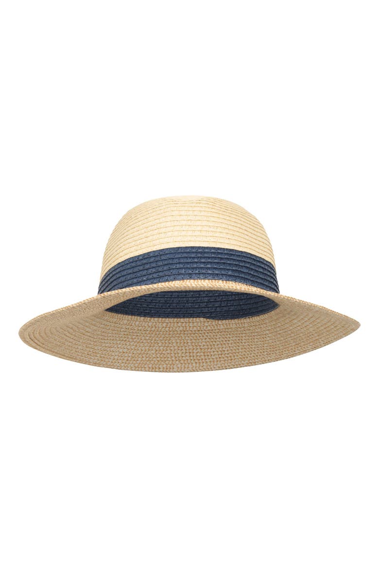 Whitby Colour Block Sun Hat, Main, color, Beige