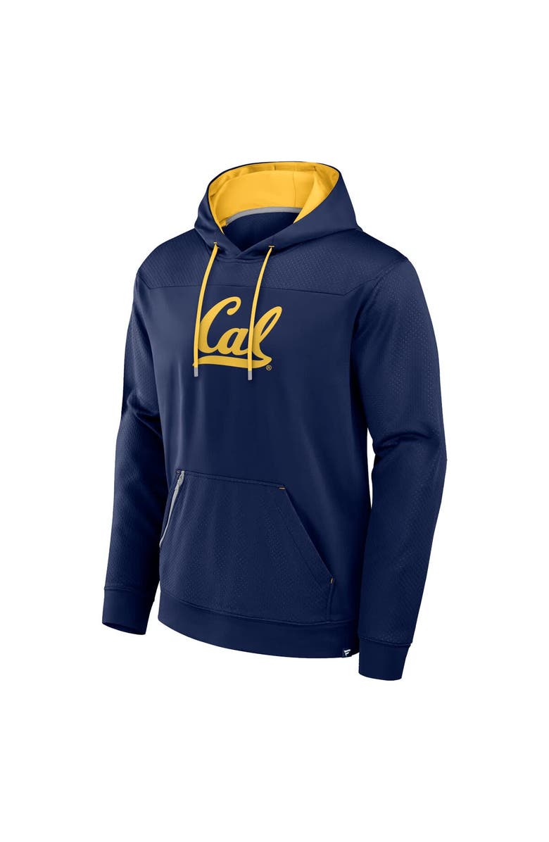 FANATICS Men's Fanatics  Navy Cal Bears Defender Dot Faded Primary Pullover Hoodie, Alternate, color, Navy