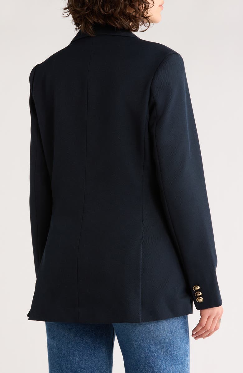French Connection Florence Twill Blazer, Alternate, color, Marine