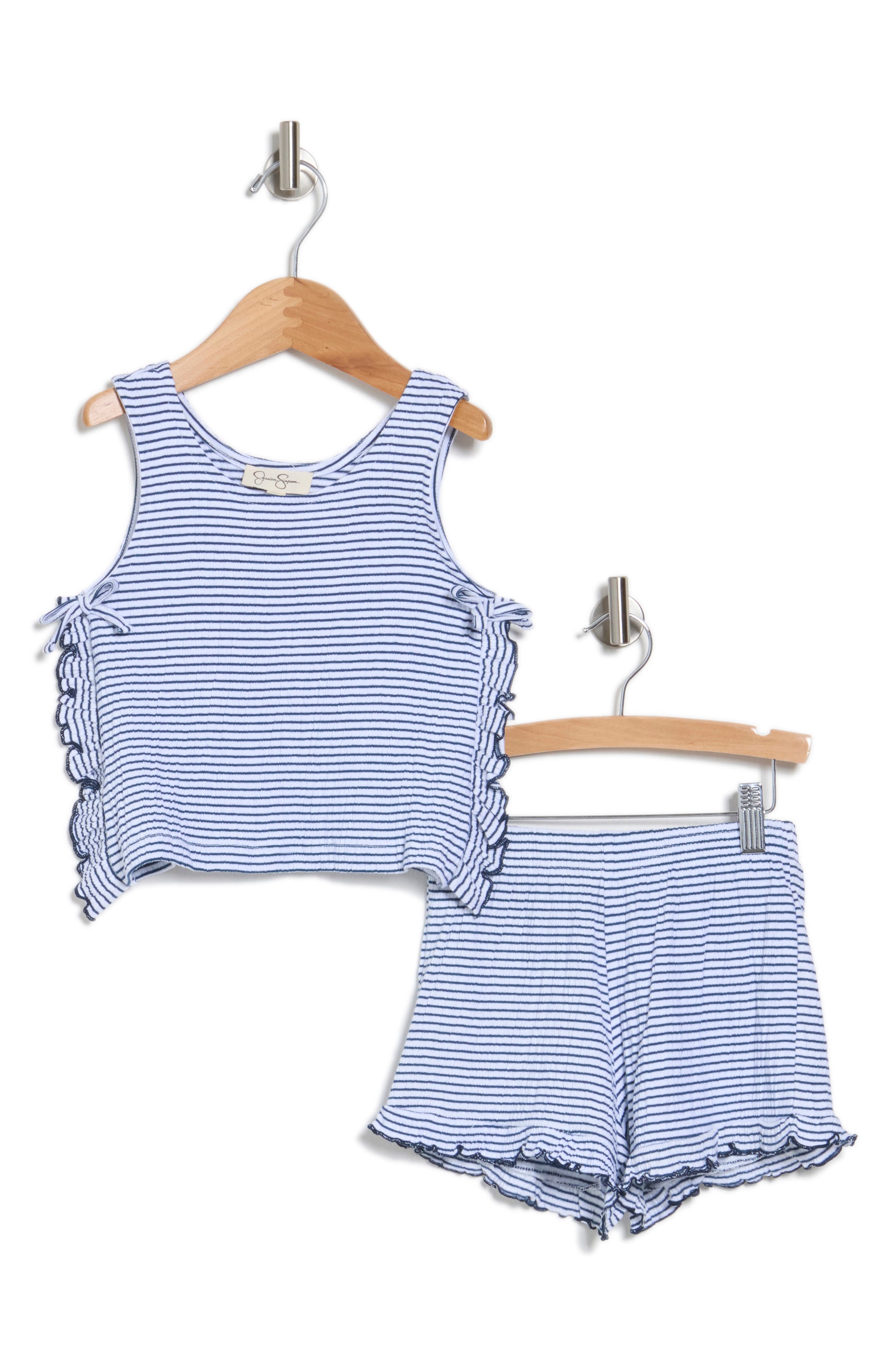 Simpsiums Card Jessica Simpson Kids' Stripe Tank & Shorts Set | Nordstromrack
