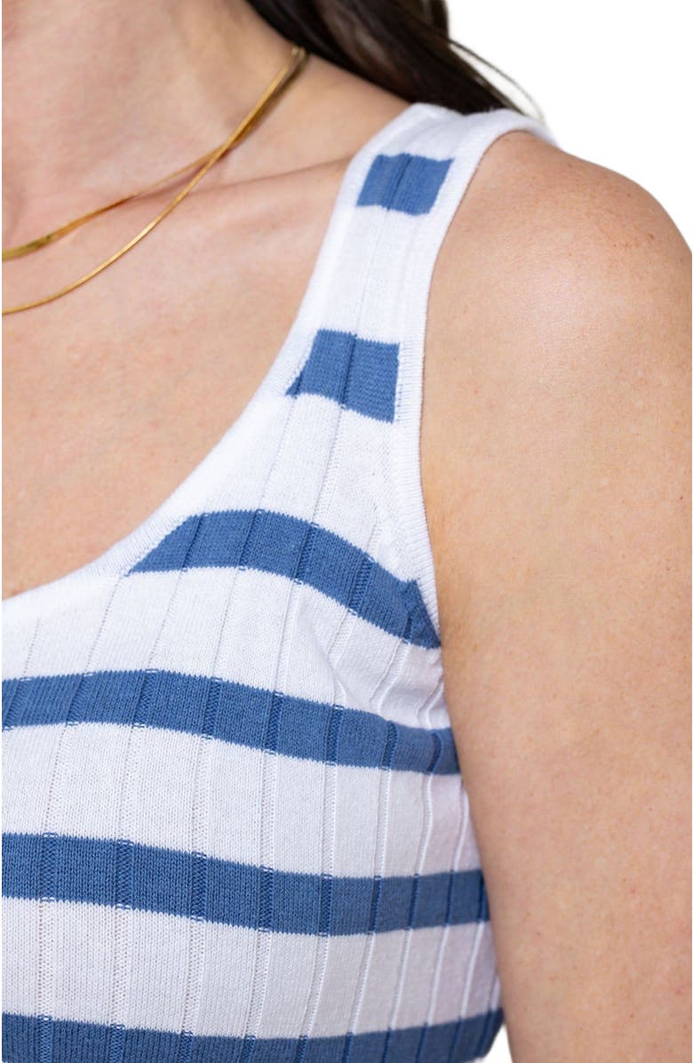 Hope & Henry Women's Organic Rib Knit Maxi Dress with Slit, Alternate, color,