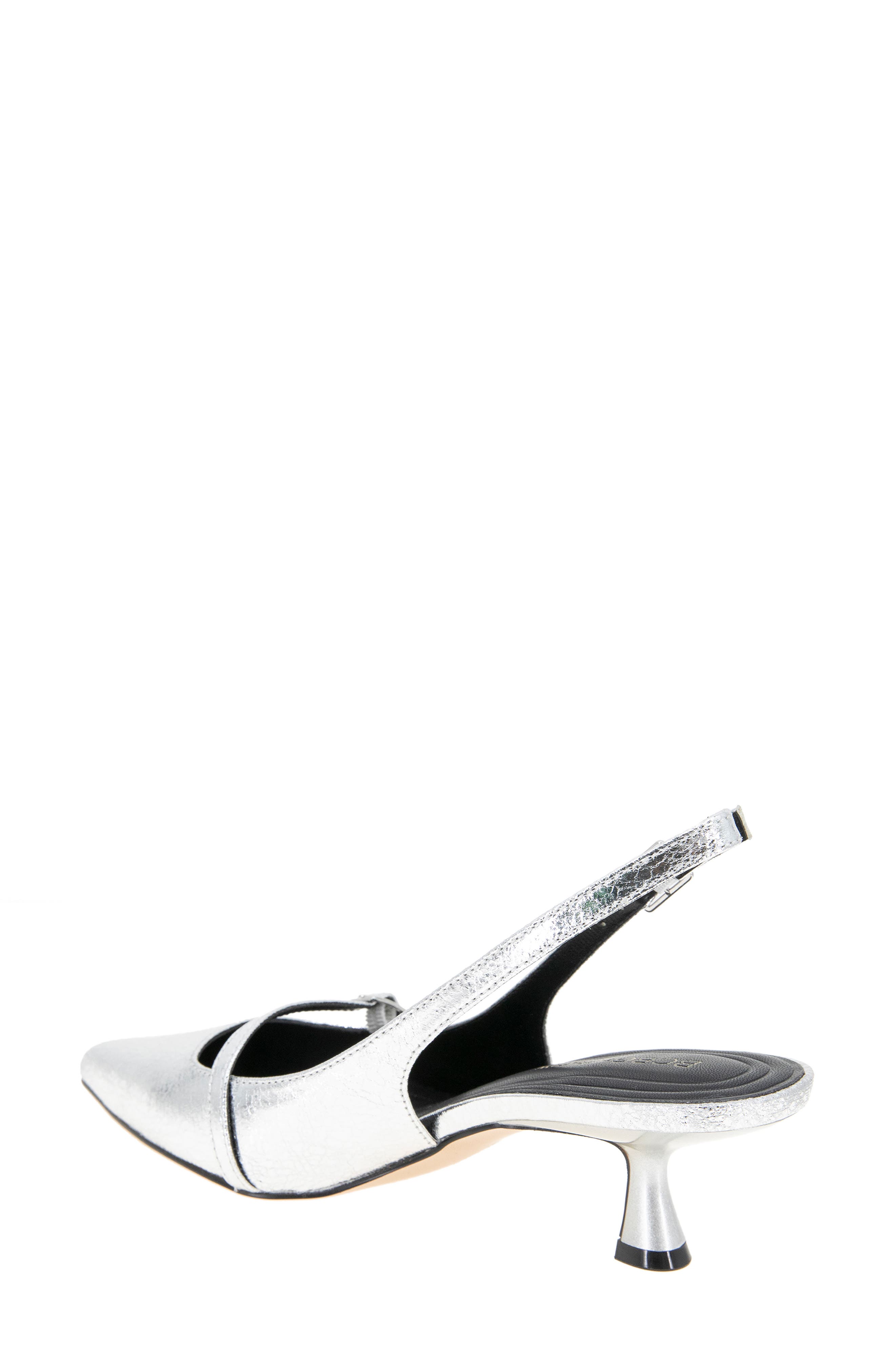 BCBGeneration Kami Slingback Pump, Alternate, color, Silver