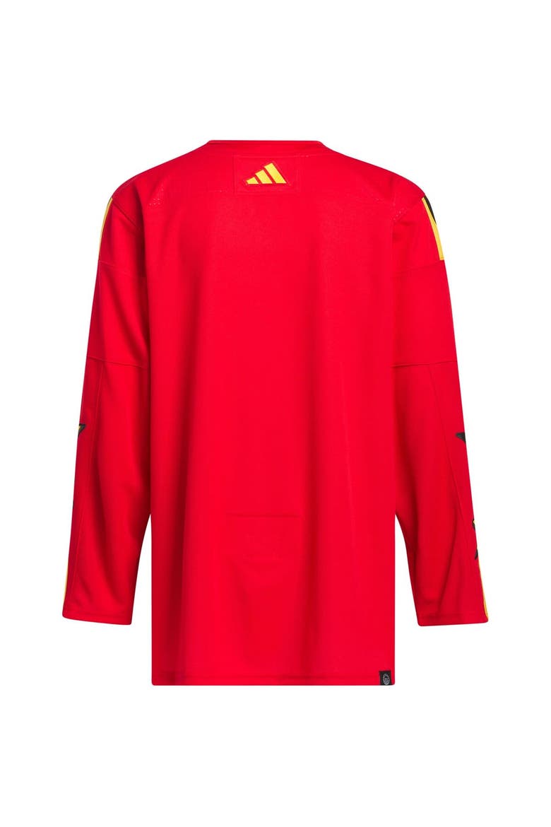 Men's 2024 NHL All-Star Game adidas x drew house  Red Primegreen Authentic Jersey, Alternate, color, Red