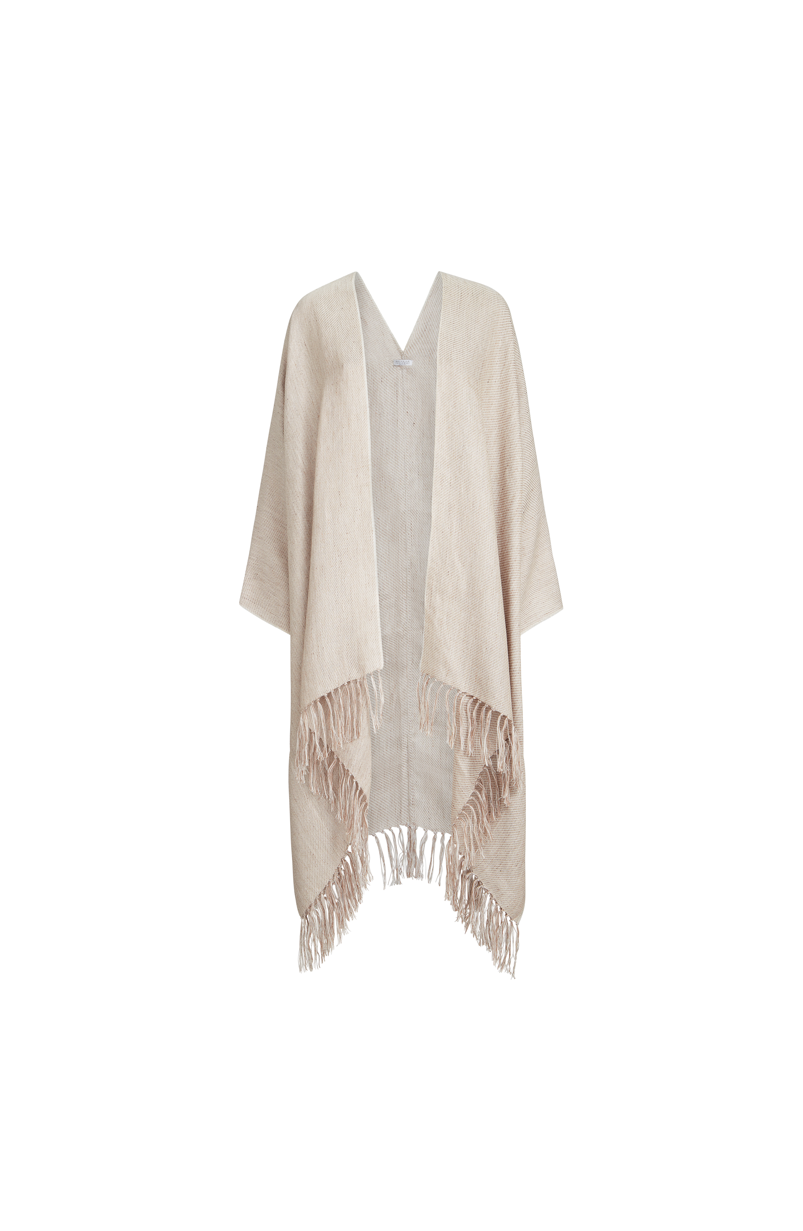 Linen cover poncho - image 4