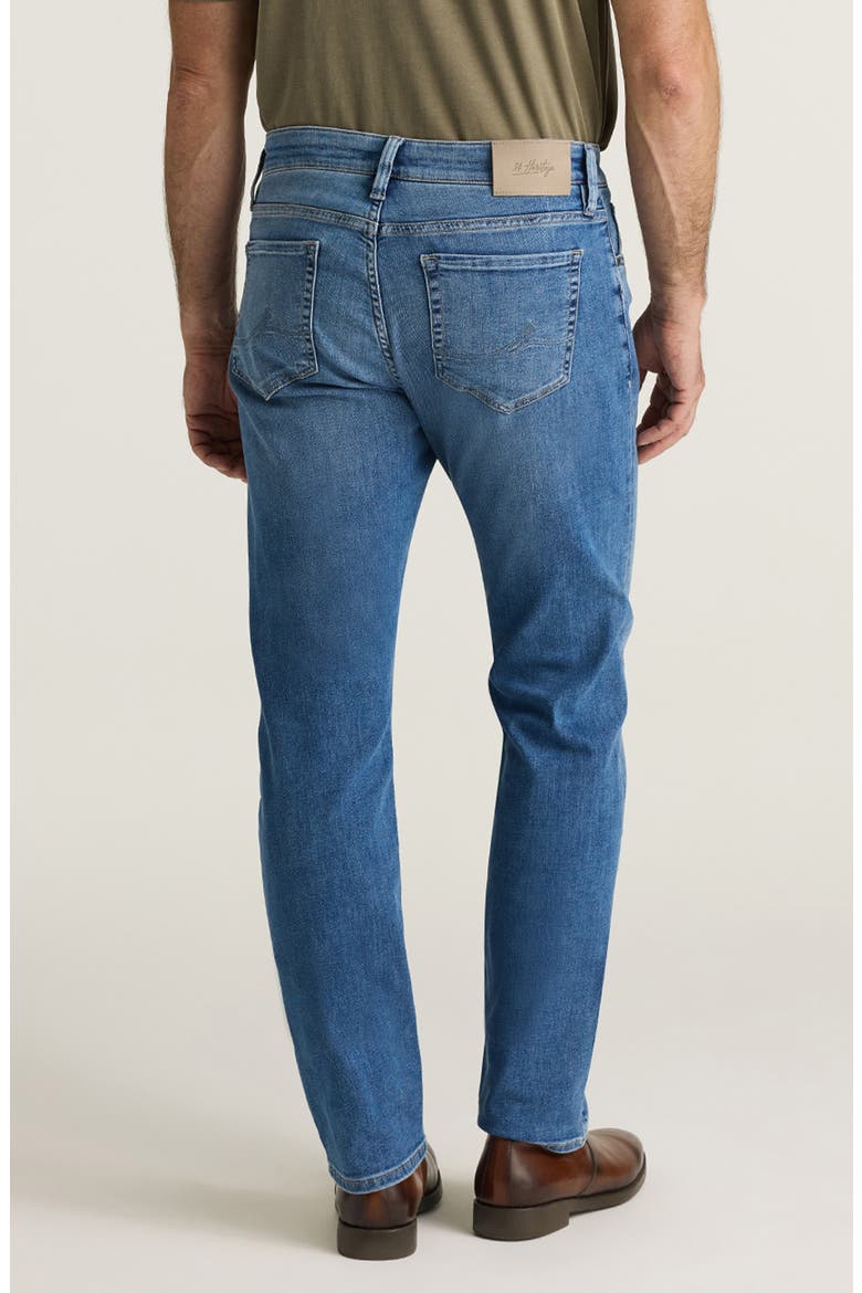Courage Aqua Aerodenim Straight Leg Jeans, Alternate, color, AQUA AERODENIM