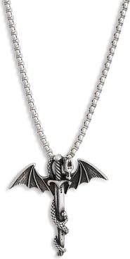 EYE CANDY LOS ANGELES Men's Dmitri Slayer Pendant Necklace