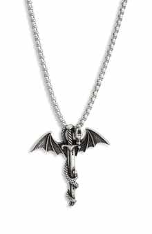 EYE CANDY LOS ANGELES Men's Dmitri Slayer Pendant Necklace