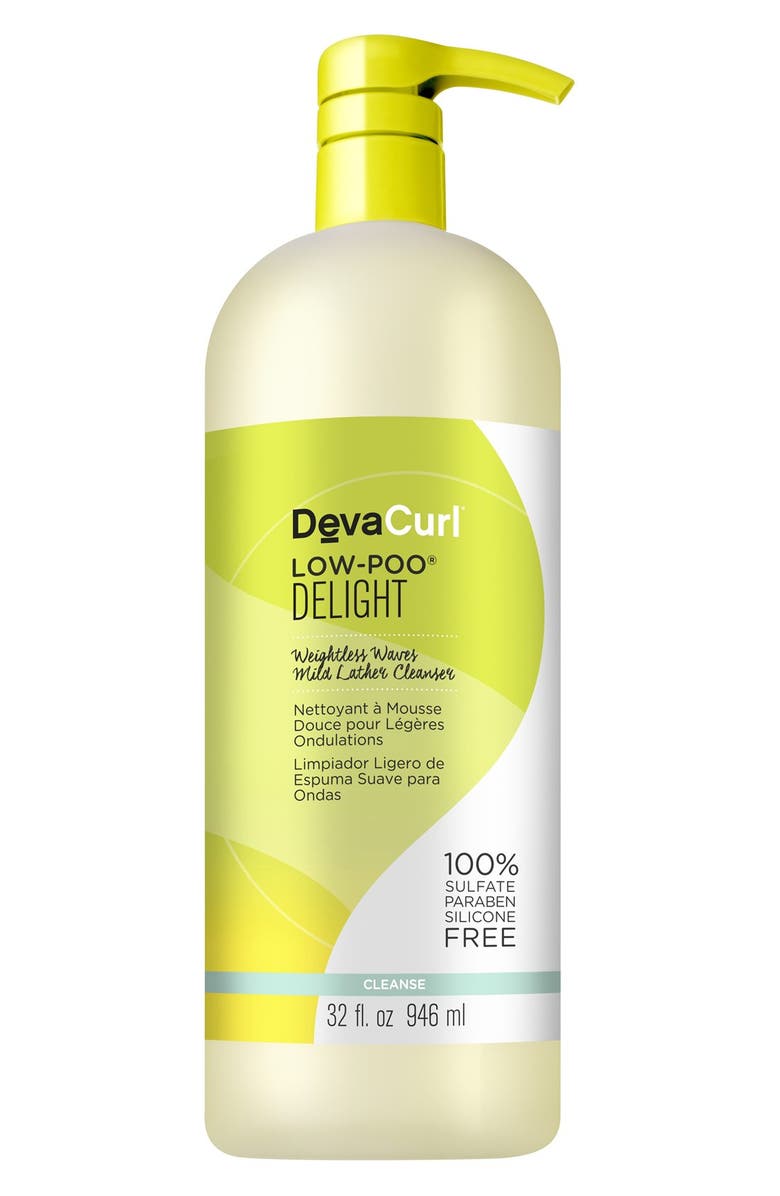 DevaCurl Low-Poo<sup>®</sup> Delight Weightless Waves Mild Lather Cleanser, Main, color,